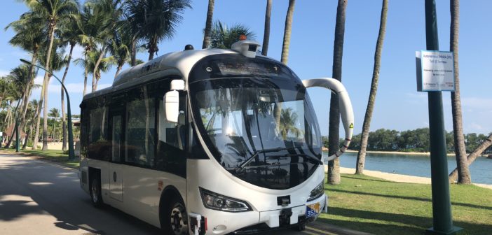 Autonomous Shuttle Service Launched On Sentosa Island Singapore Autonomous Vehicle International