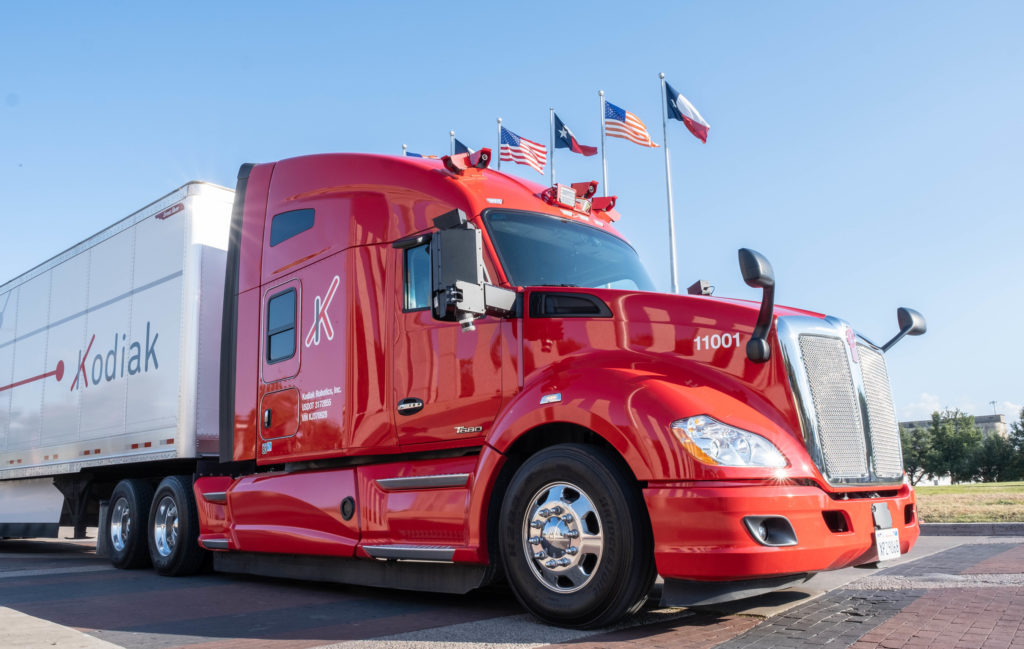 Kodiak autonomous trucks begin commercial deliveries in Texas ADAS