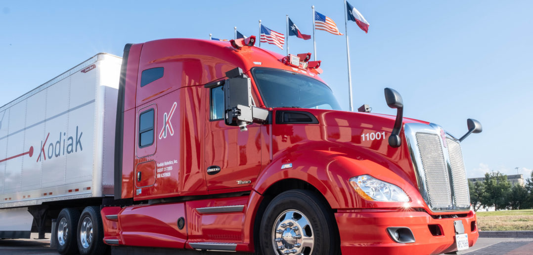 Kodiak autonomous trucks begin commercial deliveries in Texas | ADAS ...