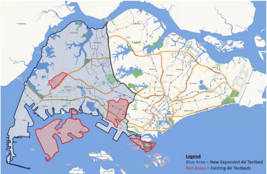 Singapore Expands Av Testbed Autonomous Vehicle International