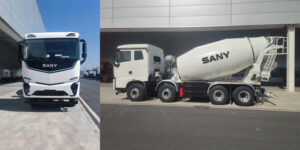 Sany’s electric mixer truck passes benchmark for EU General Safety Regulation