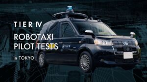 Robotaxi pilot tests conducted in Tokyo by Tier IV