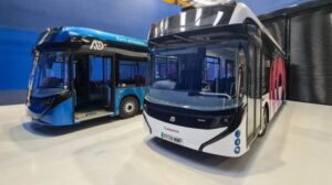 Fusion Processing unveils full-size autonomous electric bus