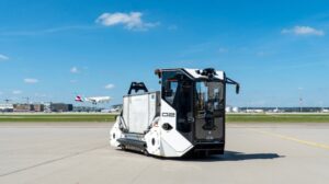 Aurrigo updates airport autonomous vehicle software for wet weather