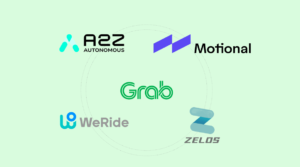 Grab signs MoUs with Autonomous A2Z, Motional, WeRide and Zelos